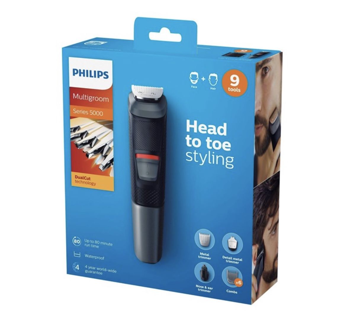 Philips Multigroom Series 5000 MG5720/18 Rasierset für 26,98€ (statt 38€)