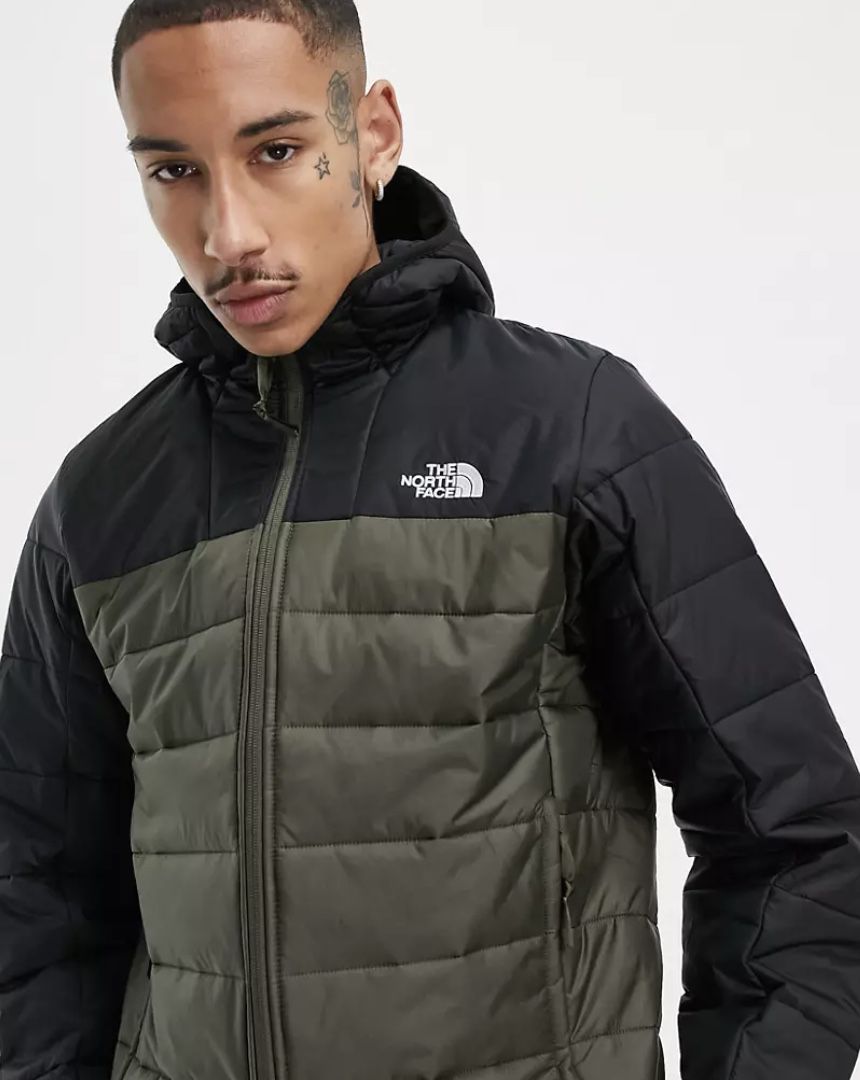 The North Face Herren Jacke aus Synthetik in Khaki für 128€ (statt 200€)   S, M, L