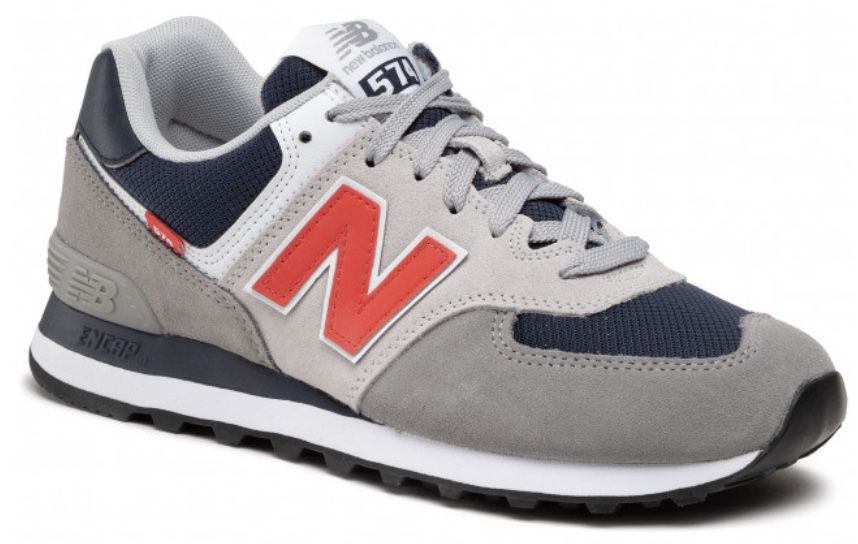 New Balance ML574SO2 in Grey/Navy (bis 44) für 55€ (statt 66€)