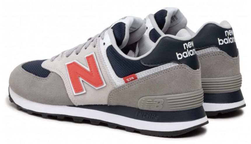 New Balance ML574SO2 in Grey/Navy (bis 44) für 55€ (statt 66€)