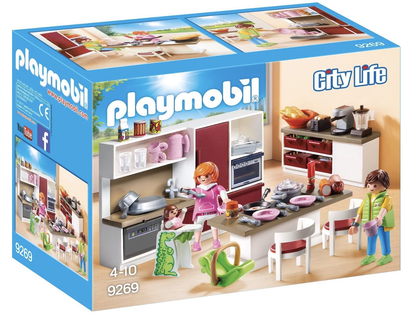 Playmobil 9269 City Life   Große Familienküche für 10,99€ (statt 20€)