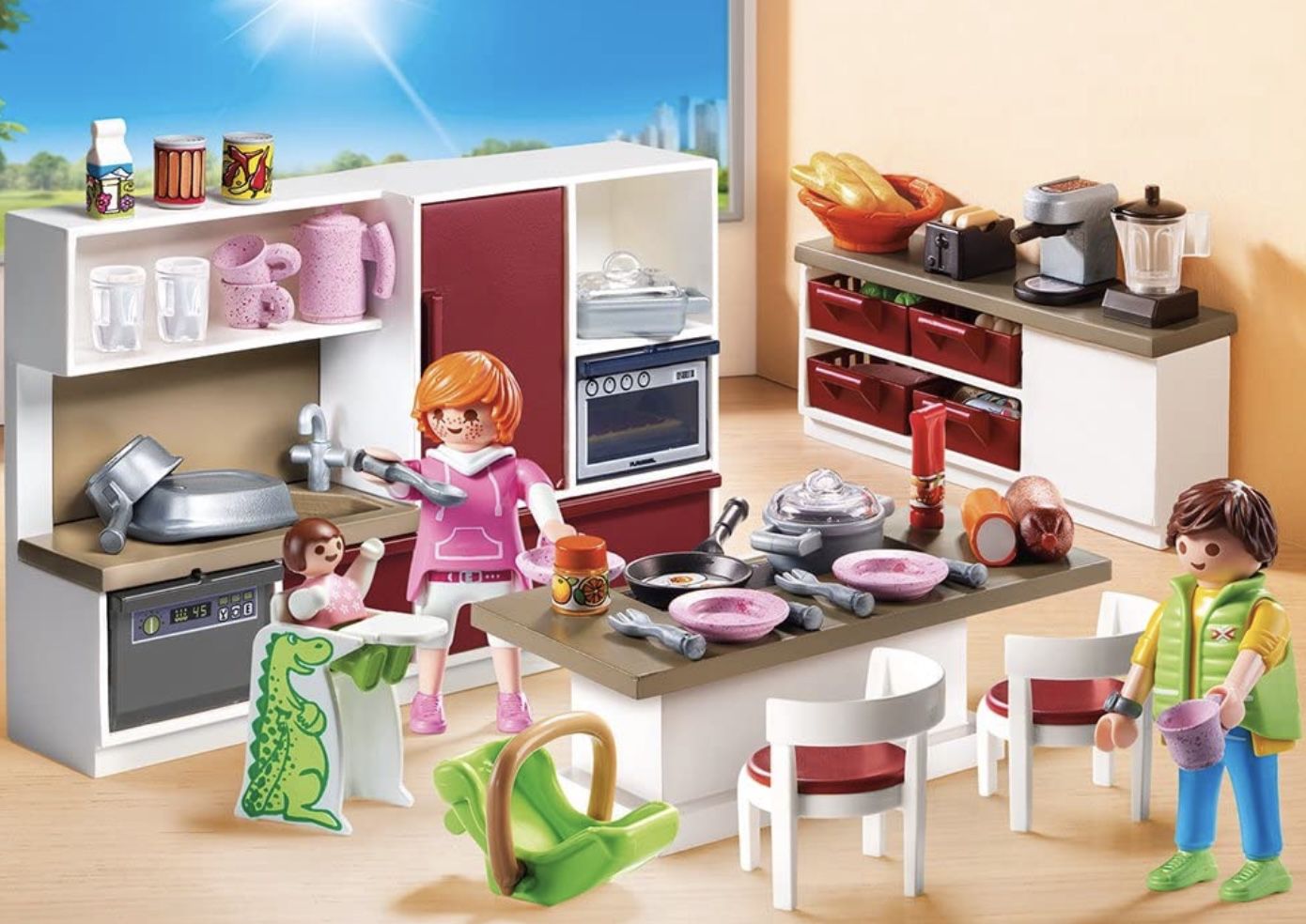 Playmobil 9269 City Life   Große Familienküche für 10,99€ (statt 20€)