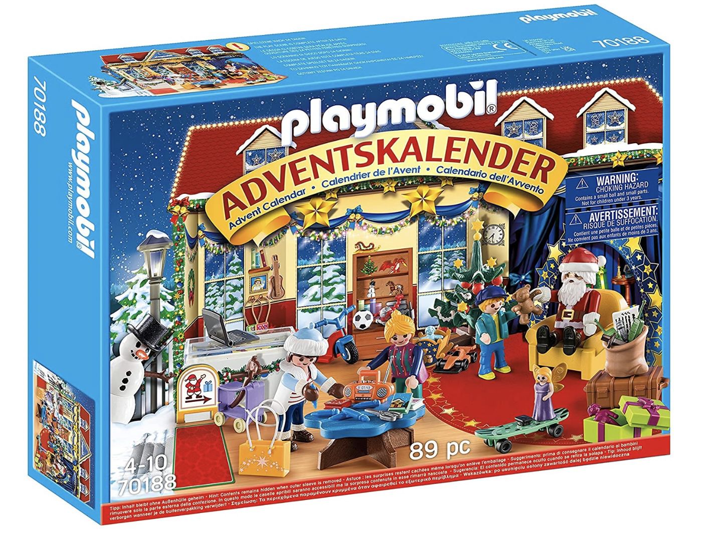 PLAYMOBIL 70188 Adventskalender 2022   Weihnachten im Spielwarengeschäft ab 10,93€ (statt 30€)