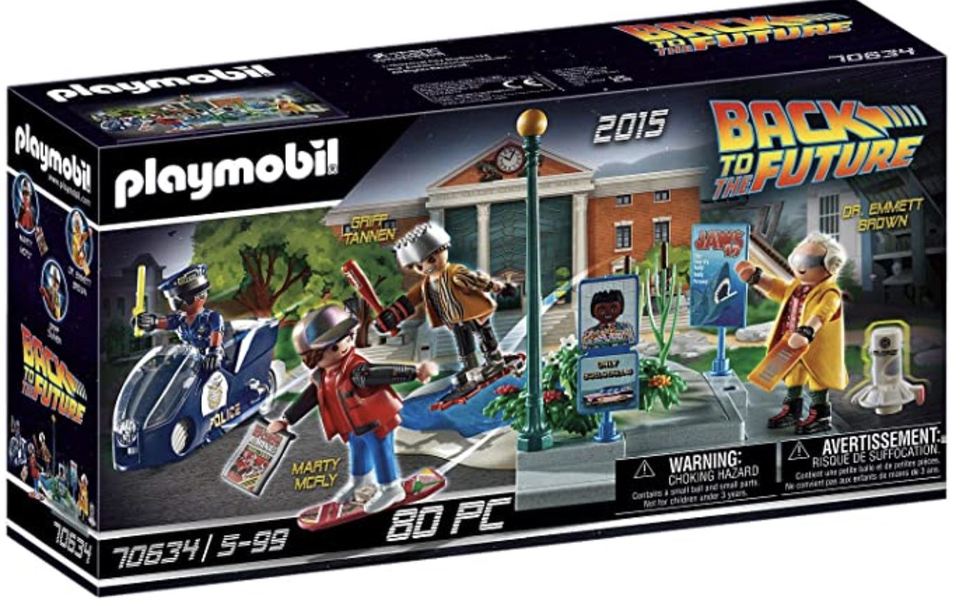 Playmobil Back to the Future Part II: Verfolgung mit Hoverboard für 13,99€ (statt 19€)