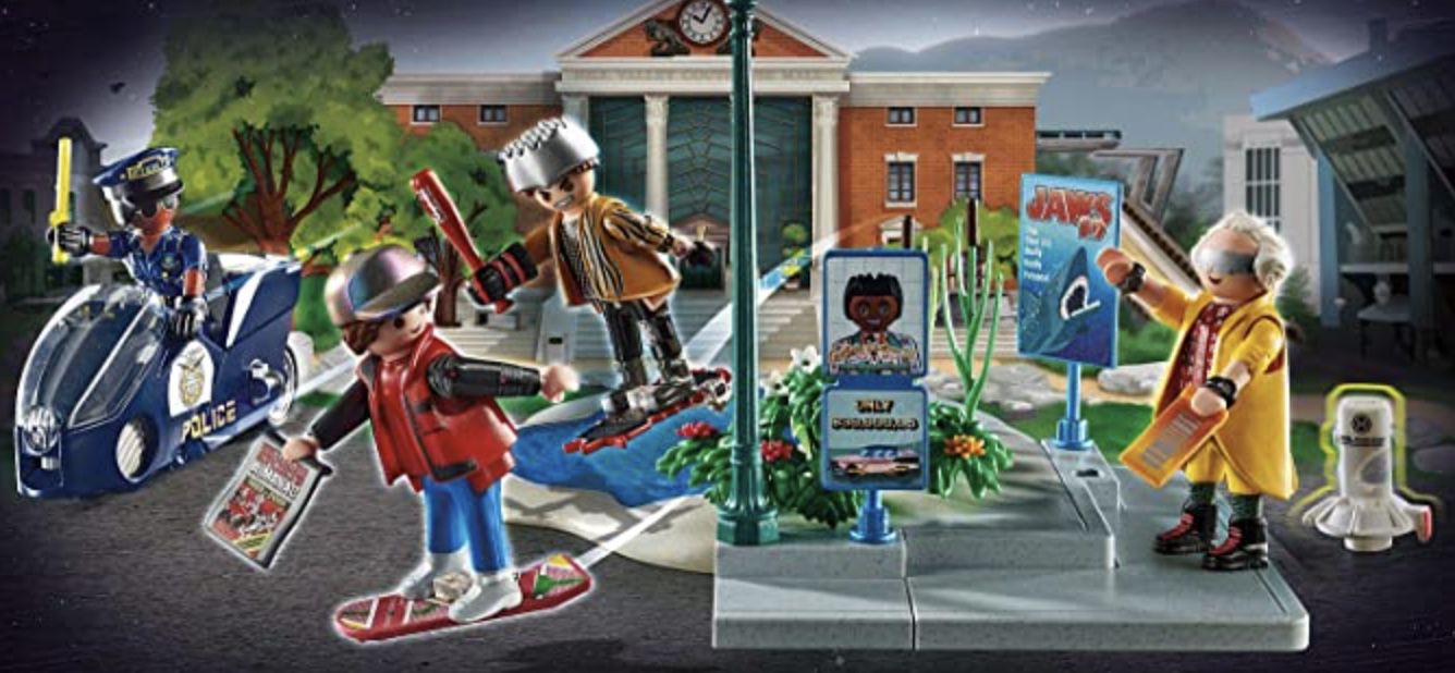 Playmobil Back to the Future Part II: Verfolgung mit Hoverboard für 17,65€ (statt 25€)   Prime