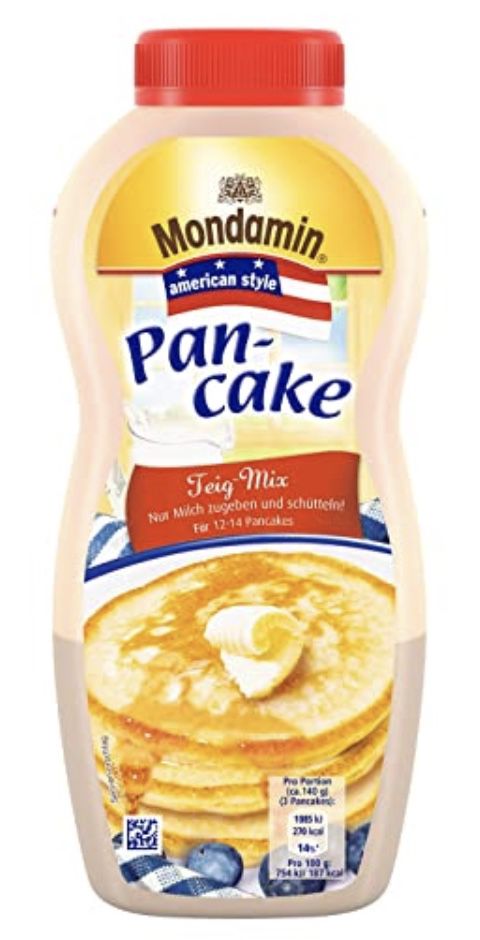 8er Pack Mondamin American Style Pancake Teig Mix ab 8,99€ (statt 14€)   Prime Sparabo