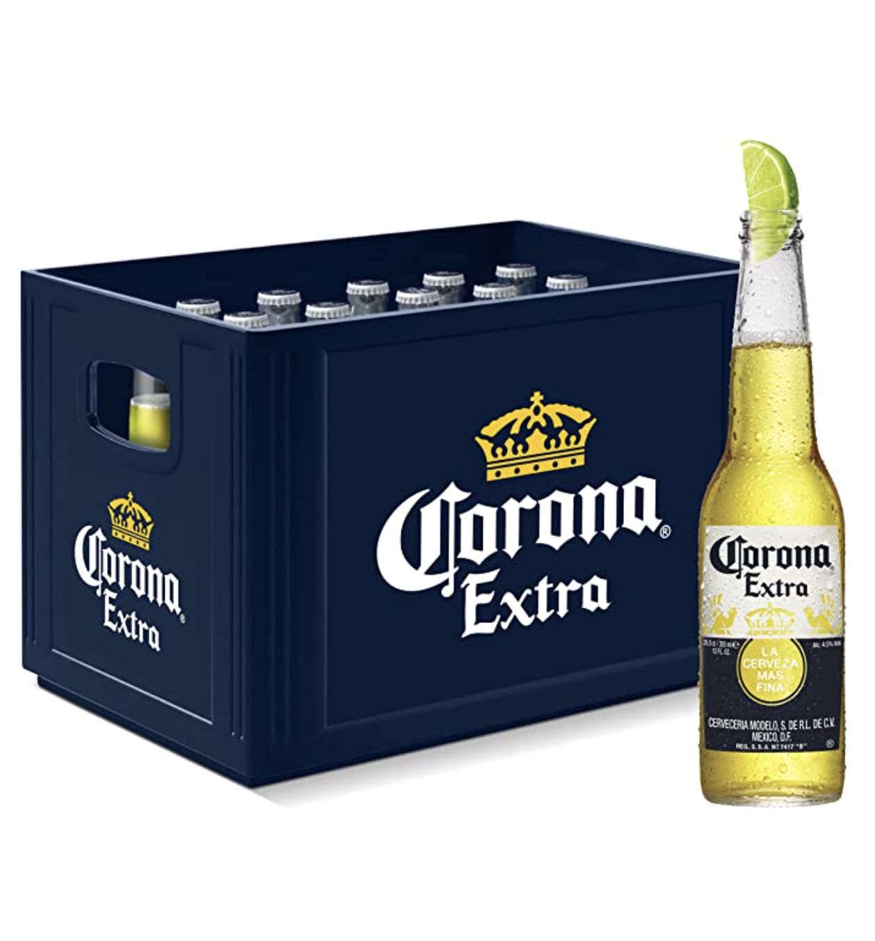 24x Corona Extra Premium Lager Flaschenbier (0,35l) für 19,88€ zzgl. Pfand