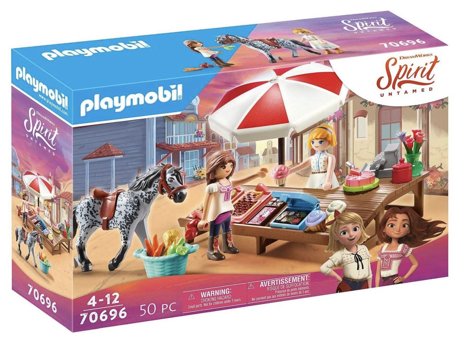 Playmobil 70696 Spirit Untamed Miradero Süßigkeitenstand für 17,30€ (statt 21€)