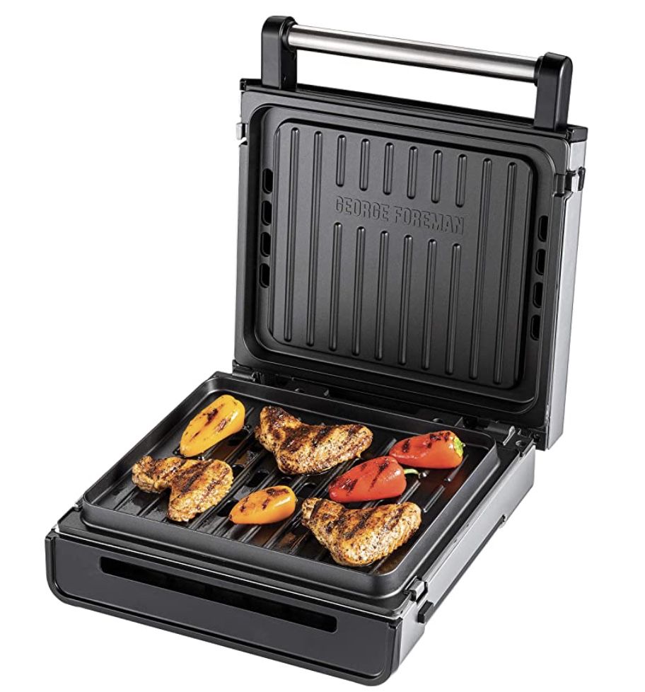 George Foreman Kontaktgrill Smokeless (87% weniger Rauch) für 79,99€ (statt 100€)