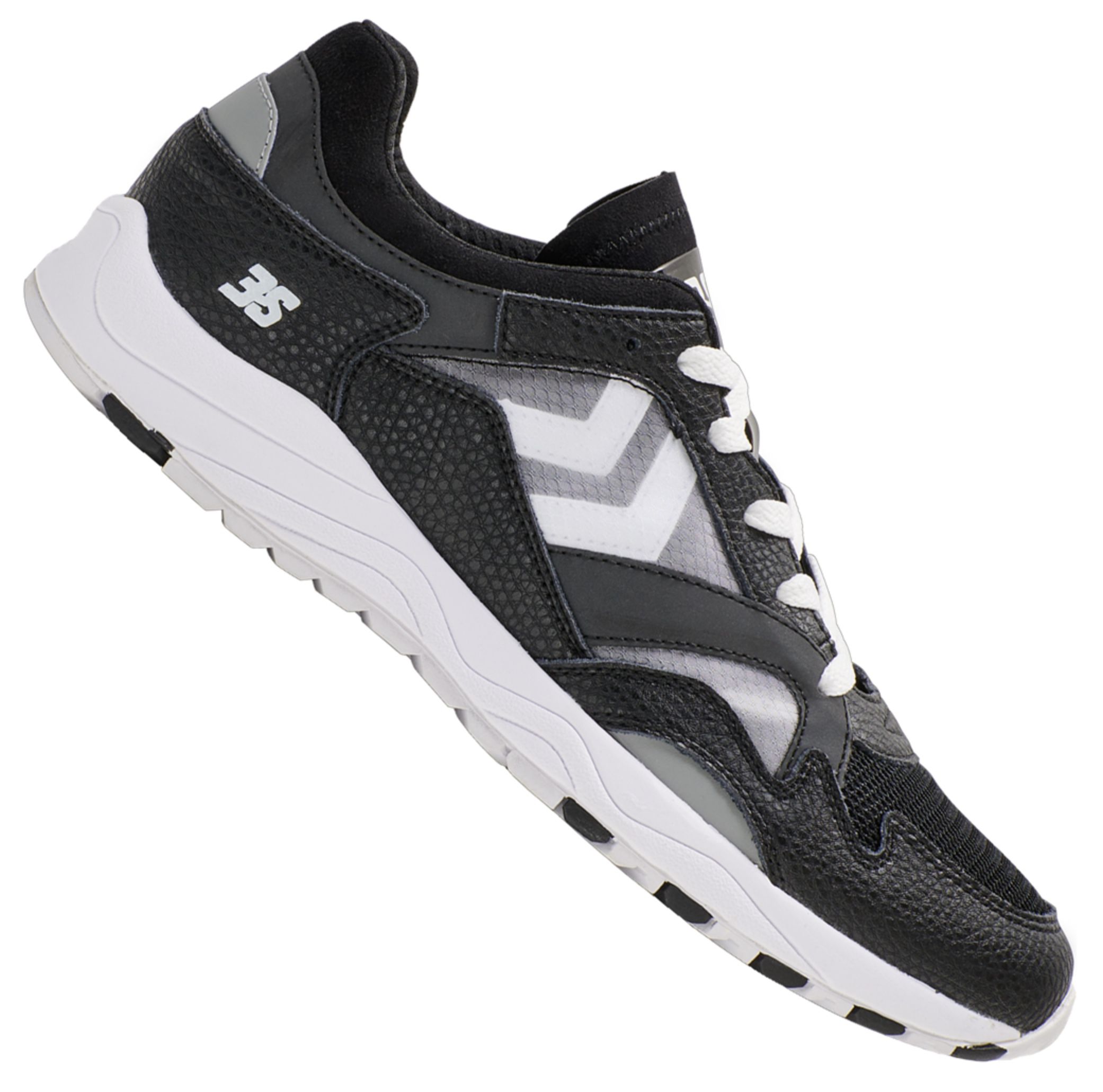 hummel EDMONTON 3S Retro Herren Leder Sneaker für 20€ (statt 54€)