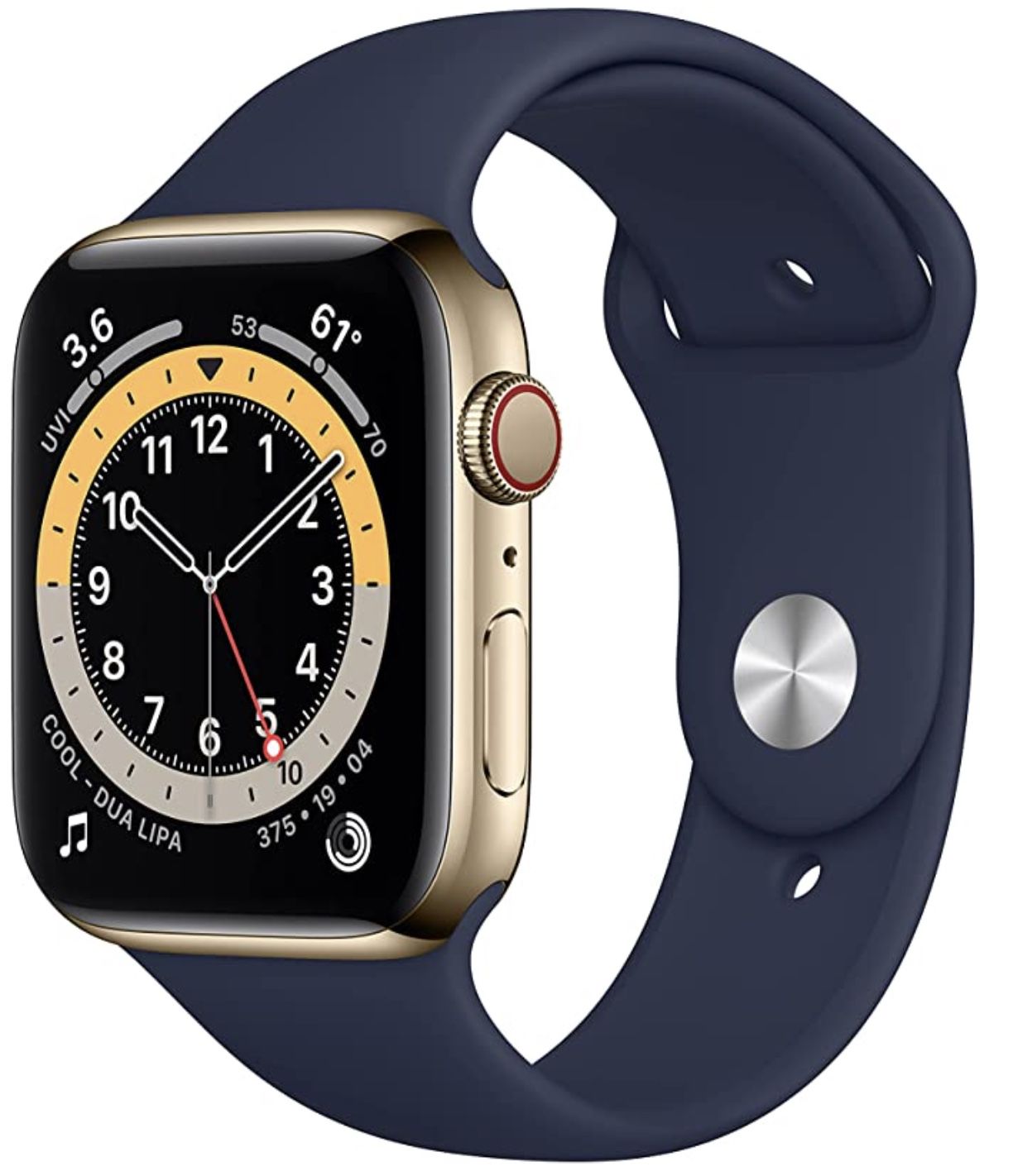 Apple Watch Series 6 Deals bei Amazon   z.B. Apple Watch Series 6 (GPS + Cellular, 44 mm) Edelstahl für 689€ (statt 808€)