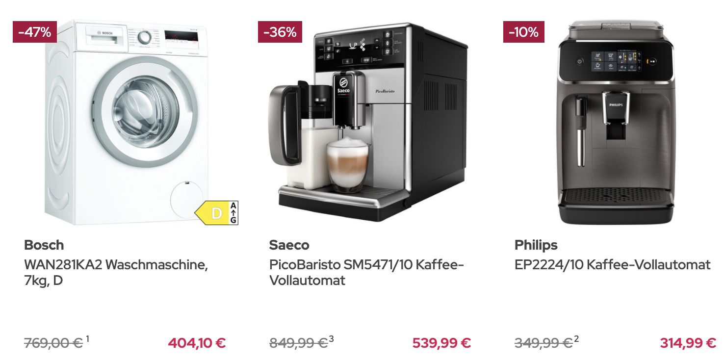 Galeria: 10% Rabatt auf Technik   z.B. WMF Crêpes Maker Lono für 62,99€ (statt 69€)