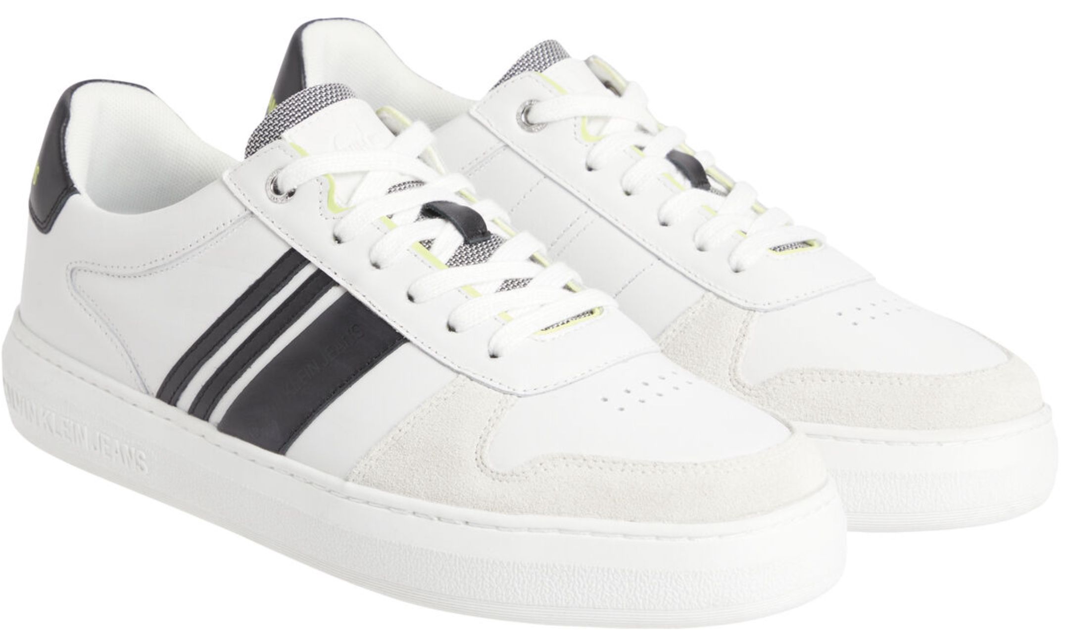 Calvin Klein Cupsole Leder Sneaker ab 37,49€ (statt 67€)   Restgrößen 40, 42, 45