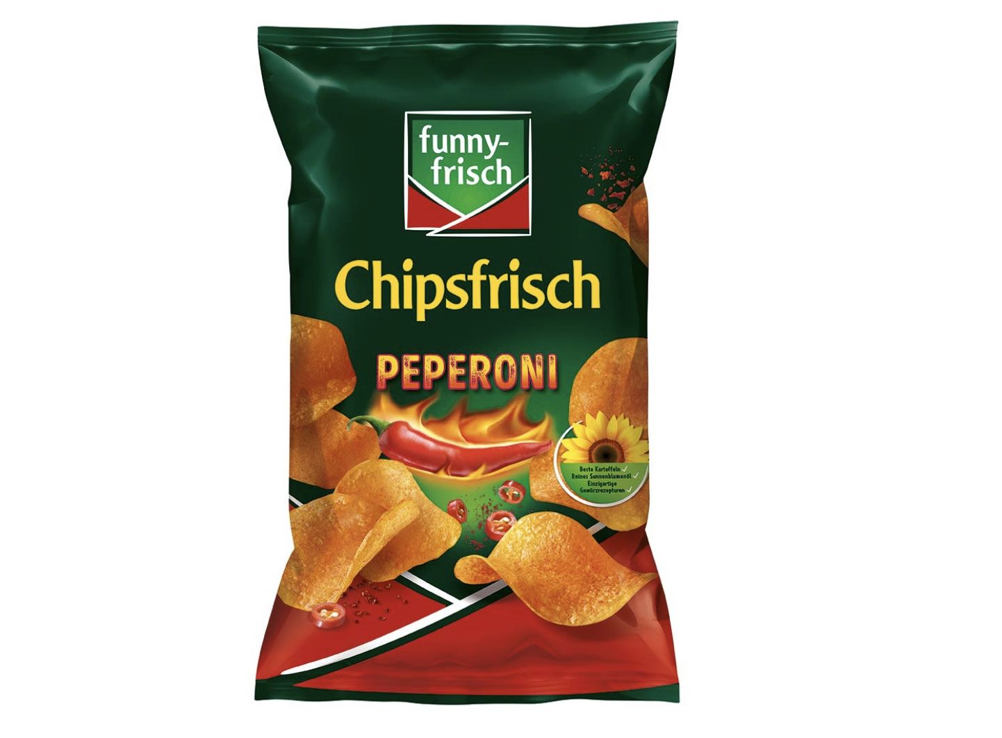 10 x Funny Frisch Peperoni Chipsfrisch (je 175g!) für 9€ (statt 15€) &#8211; Prime Spar-Abo