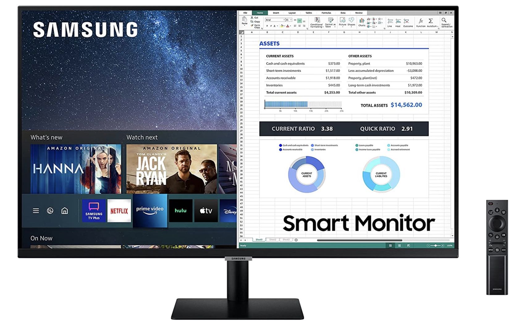 Samsung S27AM502NR M5 Smart Monitor mit 27 Zoll für 139€ (statt 213€)