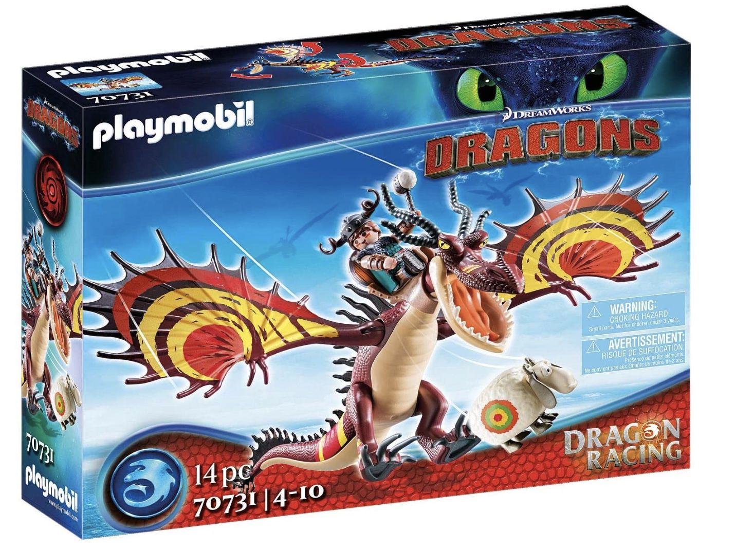 PLAYMOBIL 70731 DreamWorks Dragons   Dragon Racing für 20,99€ (statt 29€)