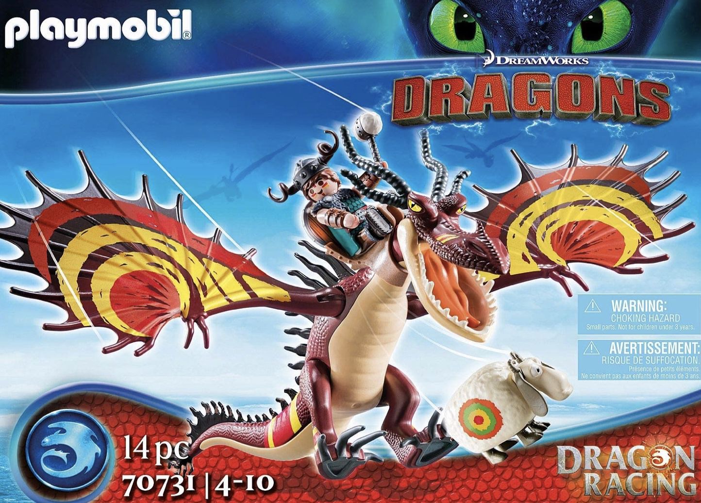 PLAYMOBIL 70731 DreamWorks Dragons   Dragon Racing für 20,99€ (statt 29€)