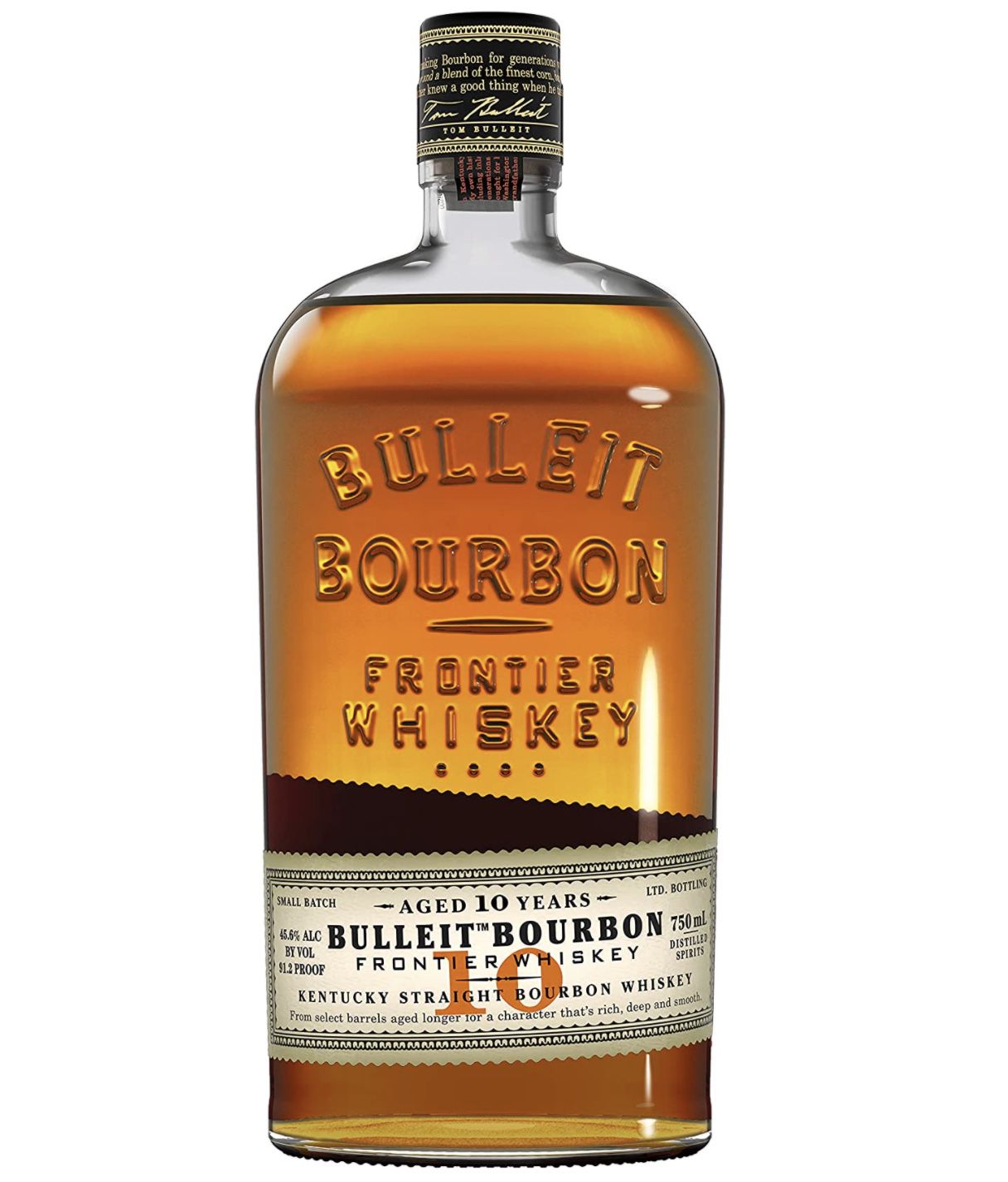 Bulleit Bourbon Frontier Whiskey 10 Jahre ab 26,99€ (statt 33€)   Prime Sparabo