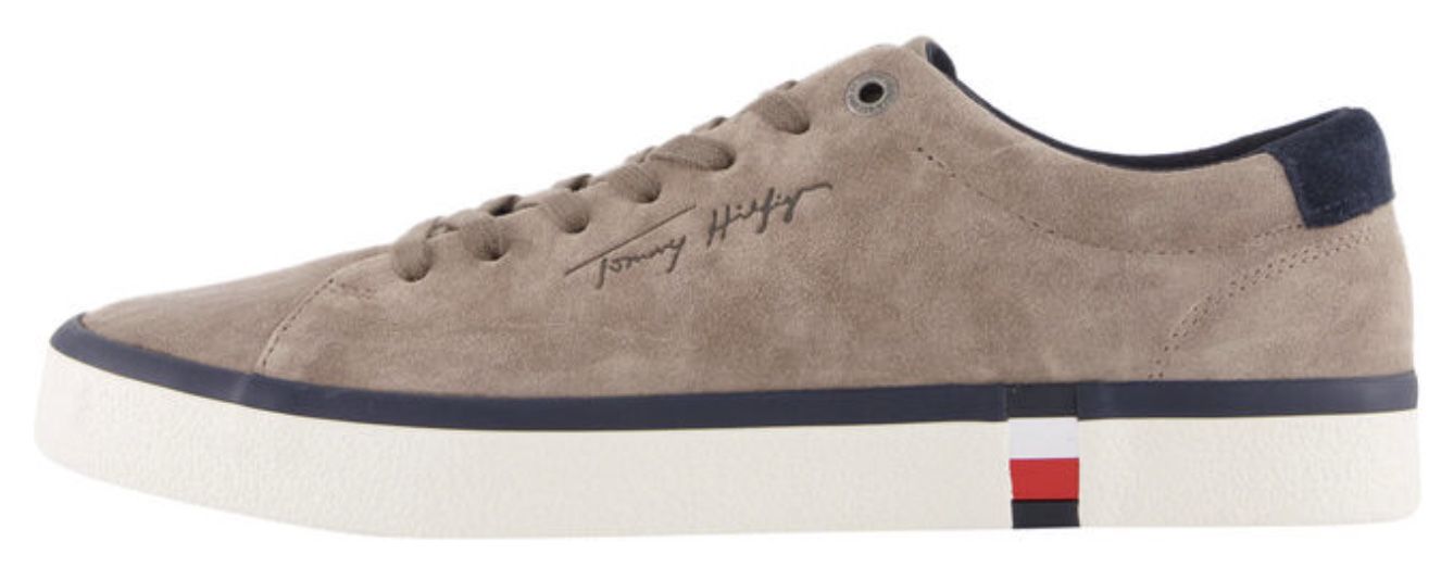 Tommy Hilfiger Corporate Modern Wildleder Sneaker für 57,72€ (statt 66€)