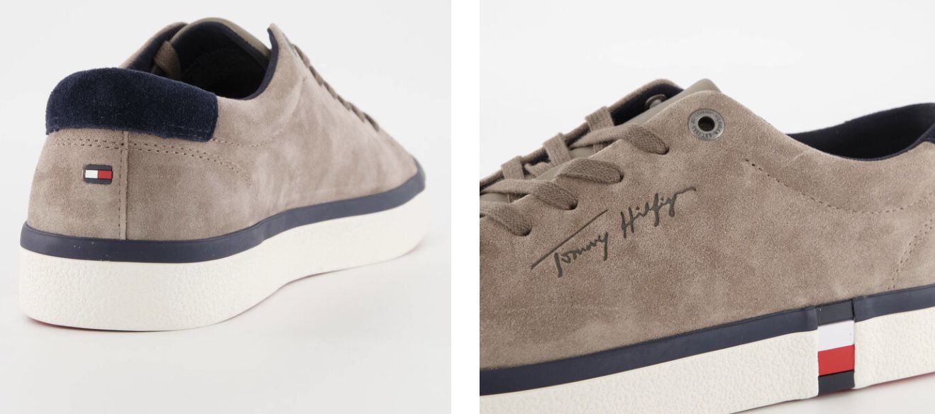 Tommy Hilfiger Corporate Modern Wildleder Sneaker für 57,72€ (statt 66€)