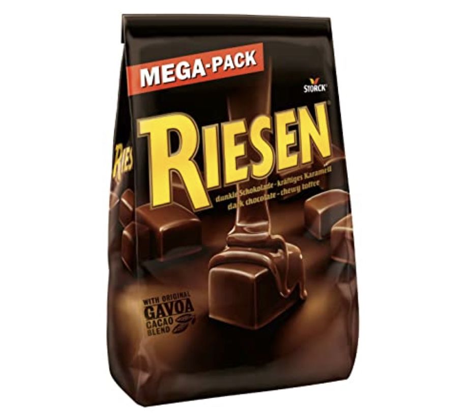 4x 900g RIESEN Karamellbonbon mit dunkler Schokolade ab 22,76€ (statt 28€)