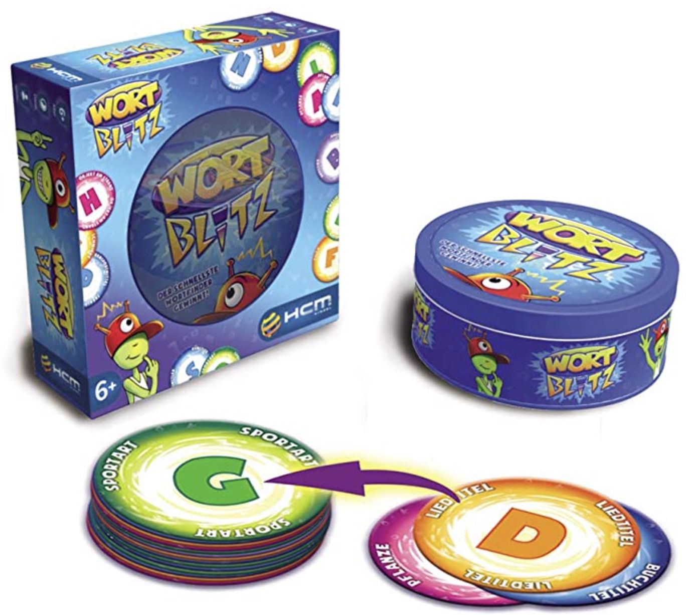 Wortblitz Kartenspiel für 6,29€ (statt 9€)