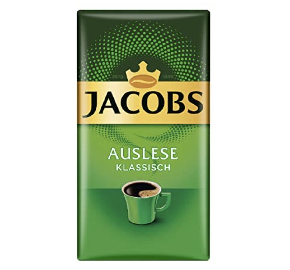 500g Jacobs Filterkaffee Auslese Klassisch gemahlen ab 3,35€ (statt 6€)   Prime Sparabo