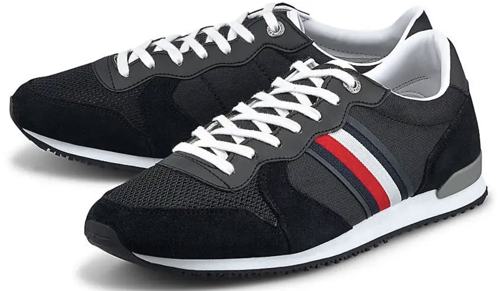 Tommy Hilfiger Iconic Runner Wildleder Sneaker für 40,48€ (statt 73€)   nur 40 bis 44