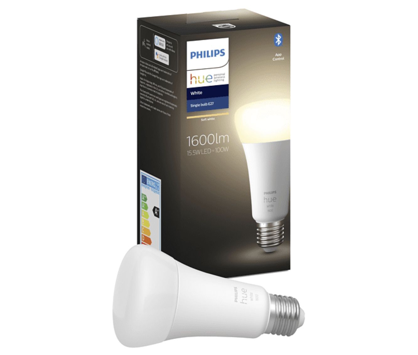 Philips Hue White E27 LED Lampe mit Bluetooth ab 10,99€ (statt 16€)