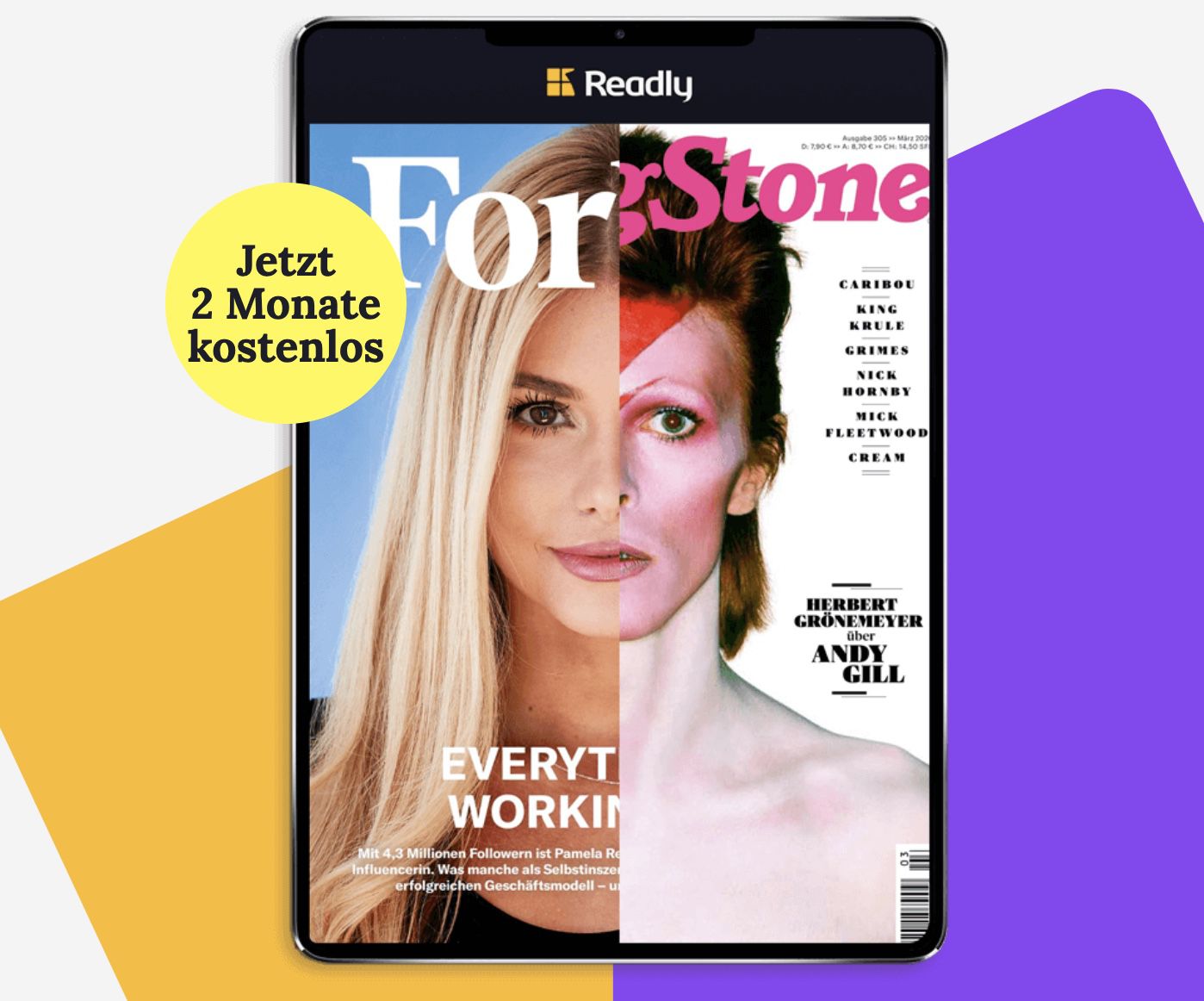 Readly Magazin Flatrate: 2 Monate gratis (statt 24€)