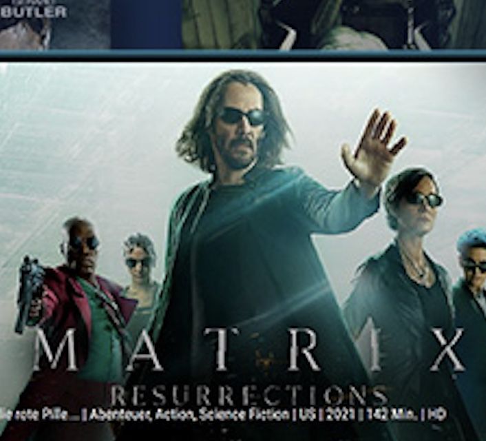 3 Monate Freenet Video für 0,99€ (statt 14,97€) + GRATIS 5€ Amazon Gutschein &#8211; z.B. The Matrix Resurrections