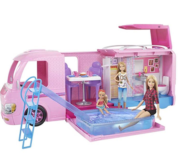 Barbie FBR34 &#8211; Super Abenteuer Camper für 57,99€ (statt 69€)