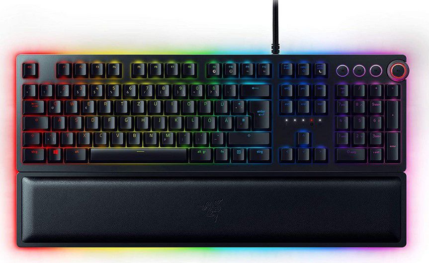 Razer Huntsman Elite (Purple Switch)   mechanische Gaming Tastatur für 99,99€ (statt 140€)