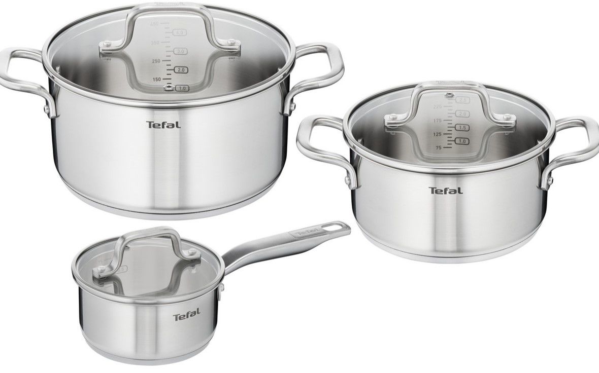 Tefal Virtuoso 3 teiliges Topfset für 80,99€ (statt 95€)