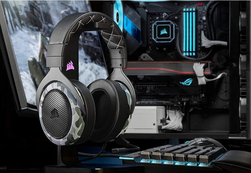 CORSAIR HS60 HAPTIC Stereo Headset für 35€ (statt 69€)