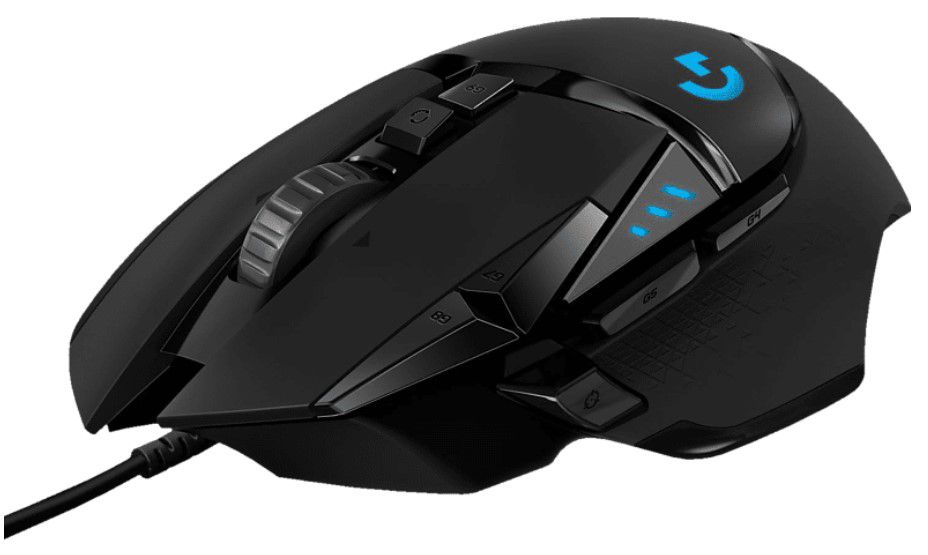 Logitech G502 HERO kabelgebundene Gaming Maus für 36,90€ (statt 47€)