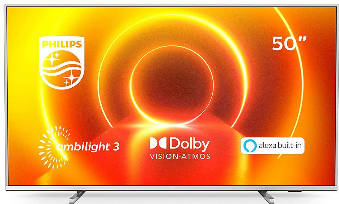 Philips 50PUS7855/12   50 Zoll Ambilight smart TV für 449€ (statt 539€)