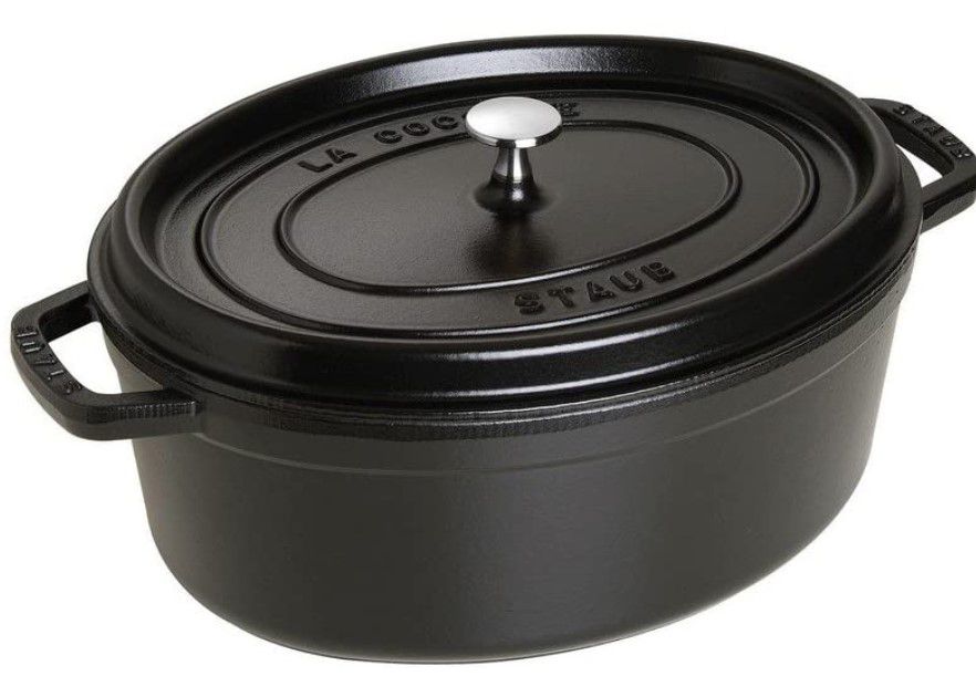 Staub Cocotte 33cm Bräter schwarz oval für 149€ (statt 173€)