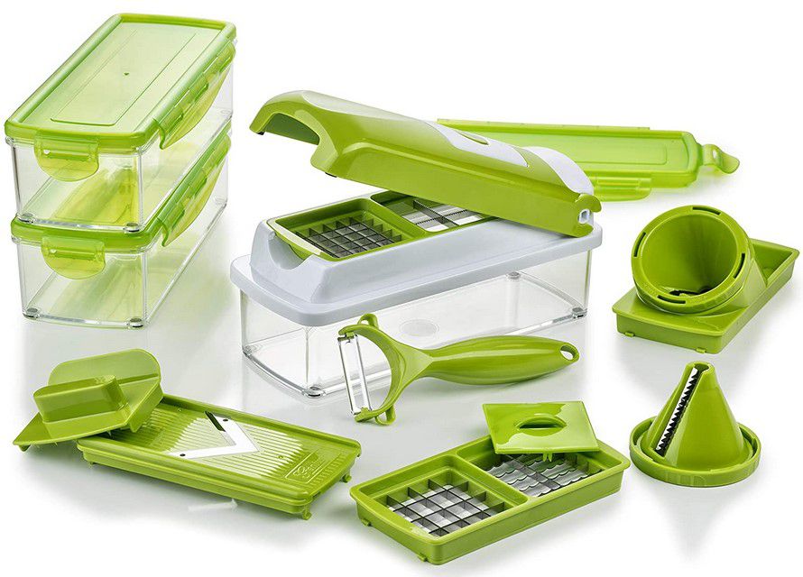 Genius Nicer Dicer Smart Julietti Gemüseschneider 16 Teile für 33,69€ (statt 40€)