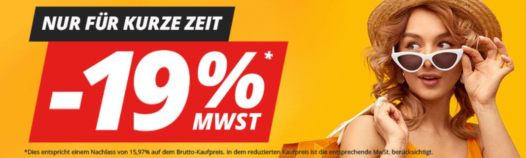 Druckerzubehör ohne Mehrwertsteuer + Gratis: Fisch Besteckset (MBW 29,99€)