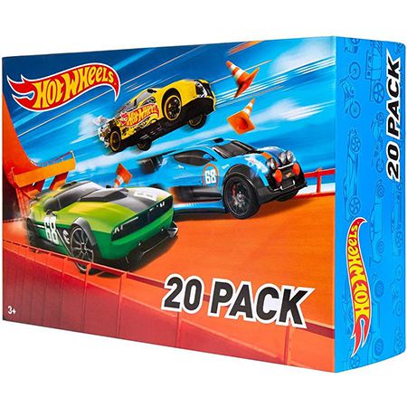 🏎️ 20er Pack Hot Wheels DXY59 Spielzeugautos Maßstab 1:64 für 26,99€ (statt 40€)