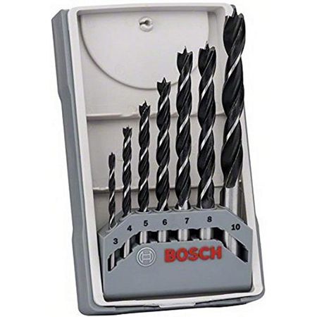 Bosch Professional Robust Line Holzspiralbohrer Set 7-tlg. für 4,95€ (statt 10€)