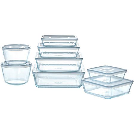 Pyrex Cook & Freeze Glasgefäß-Set 8-tlg. für 48,90€ (statt 77€)