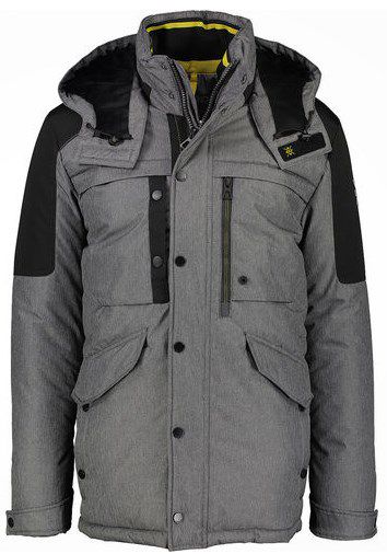 Lerros Jacke mit Stehkragen und Kapuze in Grau für 100,25€ (statt 183€)