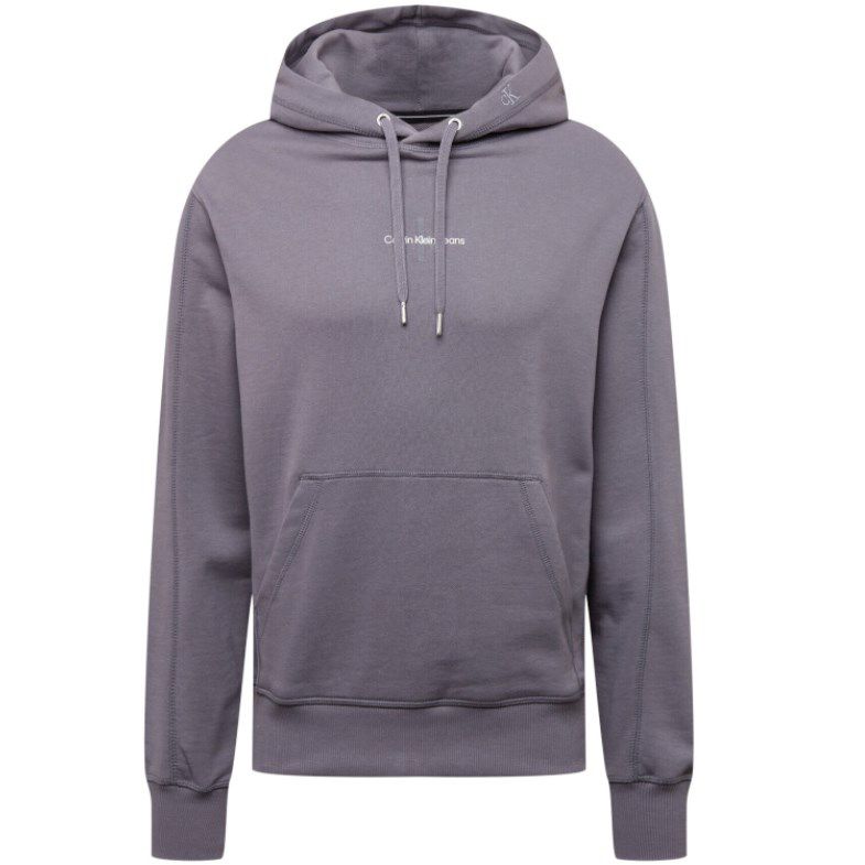 Calvin Klein   Center Logo   Herren Hoodie in Grau für 42,49€ (statt 50€)