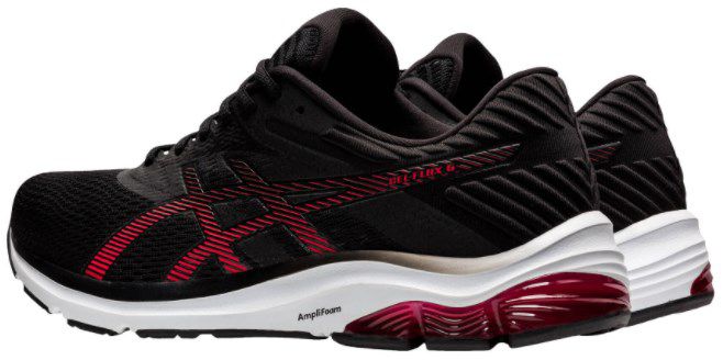 Asics Gel Flux 6 (1011A856) Laufschuhe in Schwarz Rot für 49,72€ (statt 70€)