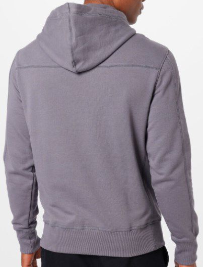 Calvin Klein   Center Logo   Herren Hoodie in Grau für 42,49€ (statt 50€)