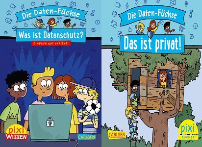 Gratis: Zwei Pixi Bücher zum Thema Datenschutz