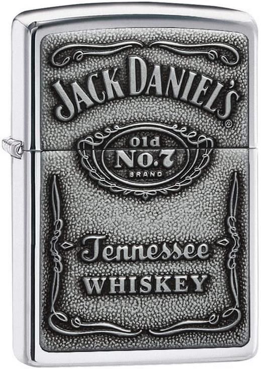 Zippo Benzinfeuerzeug   Jack Daniels Label für 37,13€ (statt 57€)