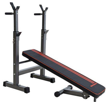 ESTEXO Fitness  & Hantelbank für bis zu 200kg inkl. Hantelablage für 59,90€ (statt 70€)